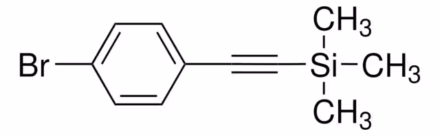 (4-BROMOPHENYLETHYNYL)TRIMETHYLSILANE, & pack 1X5G
