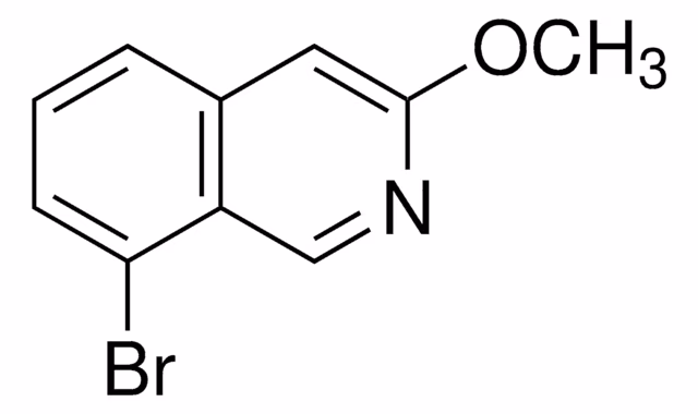 8-BROMO-3-METHOXYISOQUINOLINE, >=90% pack 1X1G