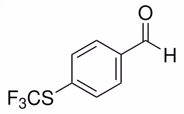 4-(TRIFLUOROMETHYLTHIO)BENZALDEHYDE, 90% pack 1X5G