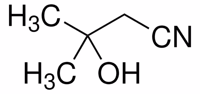 3-HYDROXY-3-METHYLBUTYRONITRILE, >=97.0% pack 1X10ML