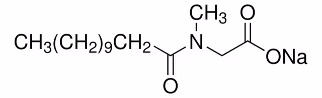 N-Lauroylsarcosine sodium salt, >= 97.0& pack 1X250G