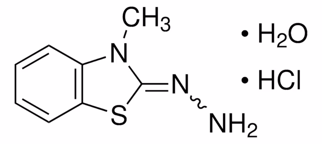 3-METHYL-2-BENZOTHIAZOLINONE HYDRAZONE & pack 1X2.5G