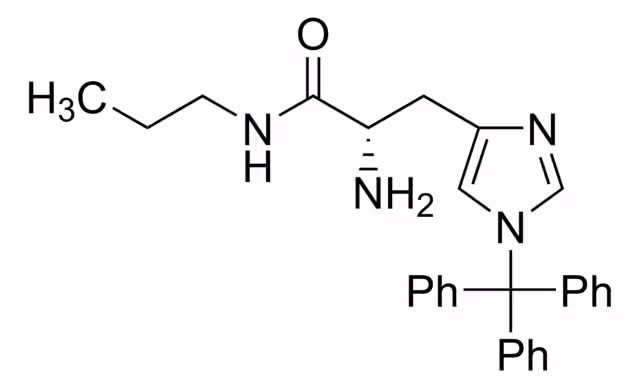 N(IM)-TRITYL-L-HISTIDINE-PROPYLAMIDE, >& pack 1X1G
