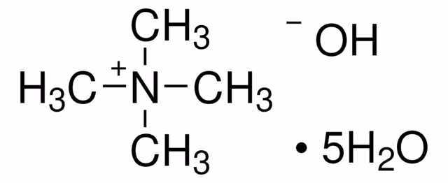TETRAMETHYLAMMONIUM HYDROXIDE PENTAHYDR& pack 1X25G
