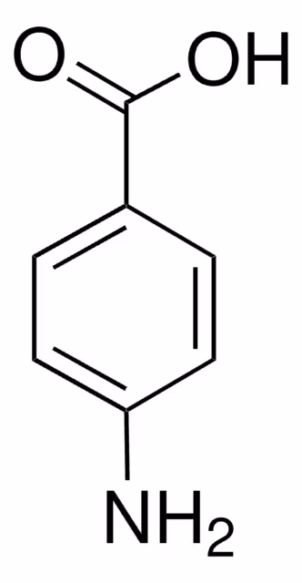 4-AMINOBENZOIC ACID, REAGENTPLUS(R), >=9 pack 1X100G