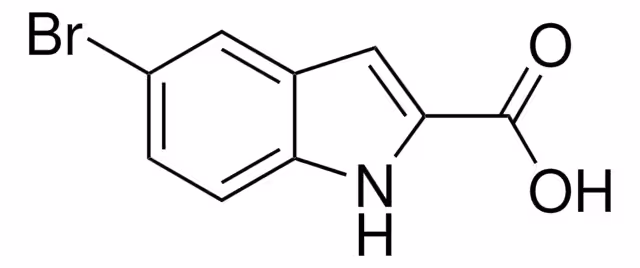 5-BROMOINDOLE-2-CARBOXYLIC ACID, 98% pack 1X1G