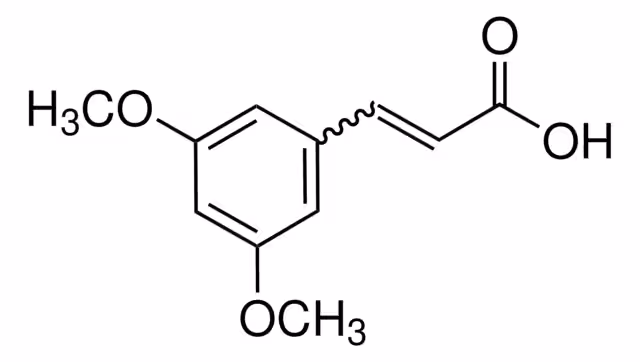3,5-DIMETHOXYCINNAMIC ACID, 99+%,      & pack 1X10G