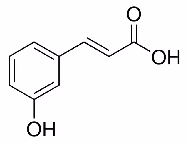 3-HYDROXYCINNAMIC ACID, 99%,           & pack 1X5G