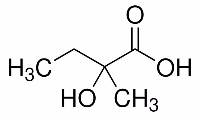 2-HYDROXY-2-METHYLBUTYRIC ACID, 98% pack 1X5G