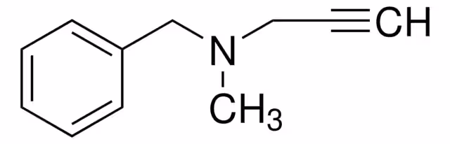 N-METHYL-N-PROPARGYLBENZYLAMINE, 97% pack 1X25G