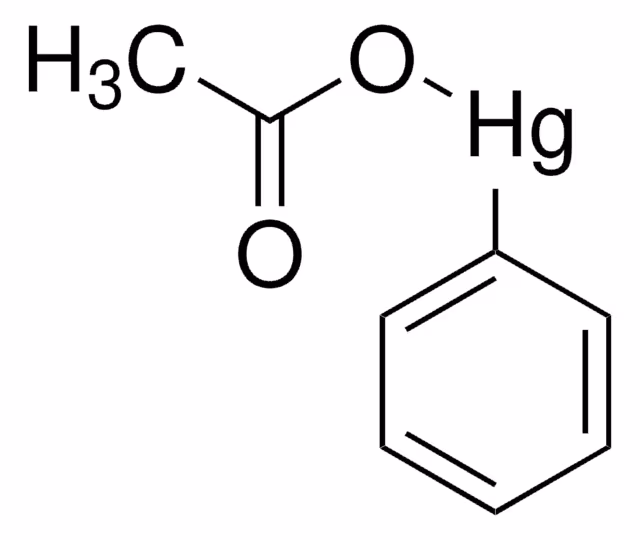 PHENYLMERCURIC ACETATE, 97% pack 1X25G