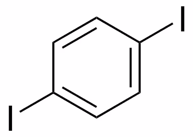 1,4-DIIODOBENZENE, 99% pack 1X10G