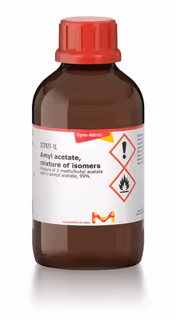 AMYL ACETATE, 99%, MIXTURE OF ISOMERS pack 1X1LT