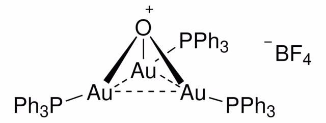 TRIS(TRIPHENYLPHOSPHINEGOLD)OXONIUM TET& pack 1X1G