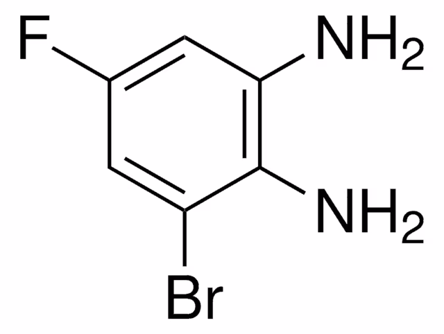 3-BROMO-1,2-DIAMINO-5-FLUOROBENZENE, 97% pack 1X1G