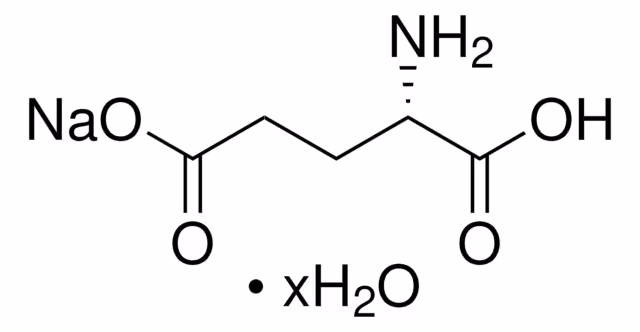 L-GLUTAMIC ACID MONOSODIUM SALT HYDRATE& pack 1X500G