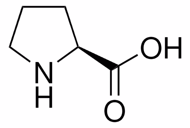 L-PROLINE, REAGENTPLUS(TM), >=99% (HPLC& pack 1X10MG