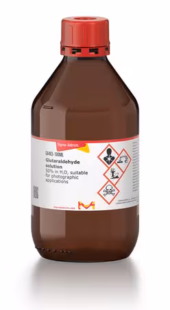 GLUTARALDEHYDE 50% AQUEOUS SOLUTION PHOT pack 1X100ML