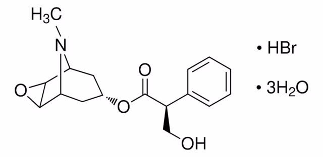 (-)-SCOPOLAMINE HYDROBROMIDE TRIHYDRA& pack 1X5G