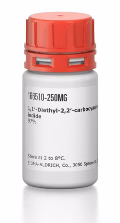 1,1'-DIETHYL-2,2'-CARBOCYANINE IODIDE, & pack 1X1G