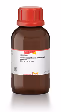 BROMOCRESOL GREEN, 0.04 WT. % SOLUTION & pack 1X500ML