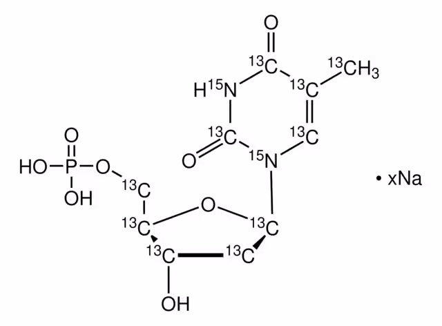 THYMIDINE-13C10,15N2 5'-MONOPHOSPHATE (& pack 1X1MG