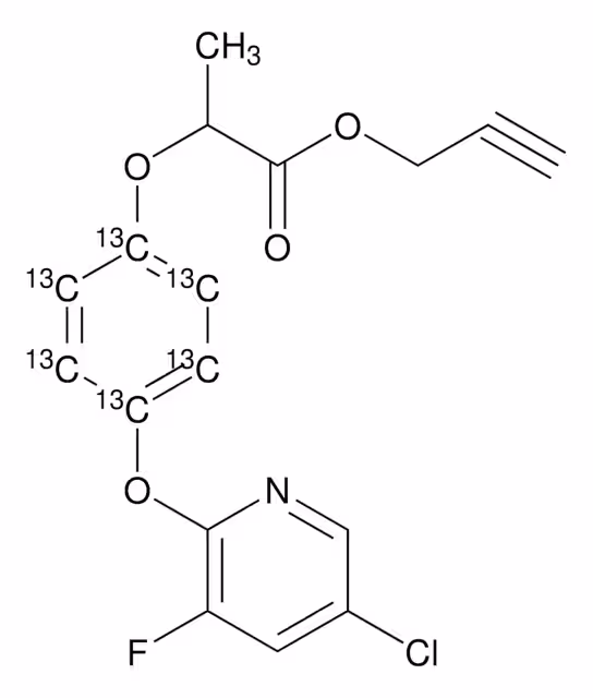 CLODINAFOP-PROPARGYL-(PHENOXY-13C6), >=& pack 1X1MG