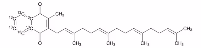 VITAMIN K2 (MK-4)-4',5,6,7,8,8'-13C6, >& pack 1X1MG
