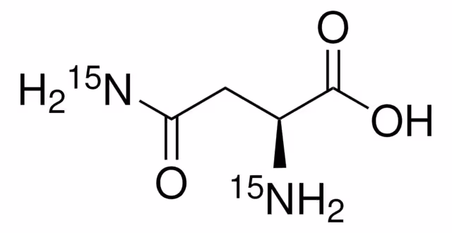L-ASPARAGINE-15N2, 98 ATOM % 15N, 98% CP pack 1X250MG