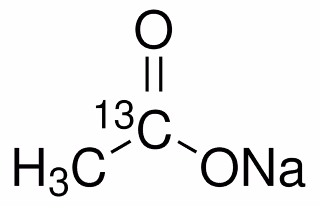 SODIUM ACETATE-1-13C, 99 ATOM % 13C pack 1X1G