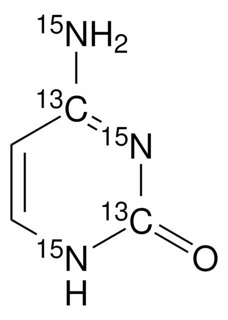 CYTOSINE-2,4-13C2-15N3, 99 ATOM % 13C, & pack 1X10MG