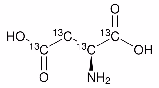 L-ASPARTIC ACID-13C4, 98 ATOM% 13C, 95% pack 1X250MG
