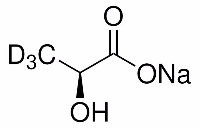 SODIUM L-LACTATE-3,3,3-D3 SOLUTION, 45-& pack 1X1G