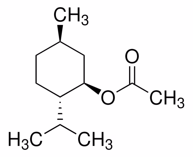 L-MENTHYL ACETATE NATURAL, =98%, FCC, FG pack 1X1KG