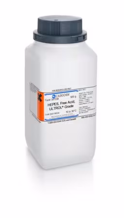 HEPES, Free Acid, ULTROL« Gr 1PC X 100 M pack 1X100ML