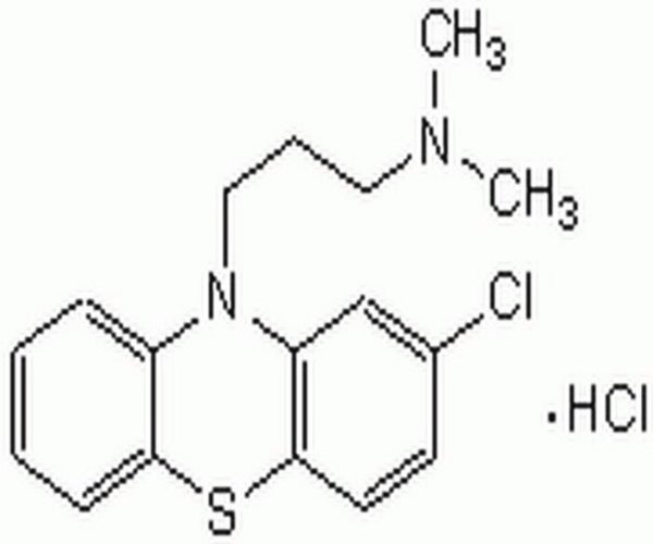 Chlorpromazine, Hydrochlorid 1PC X 500MG pack 1X500MG