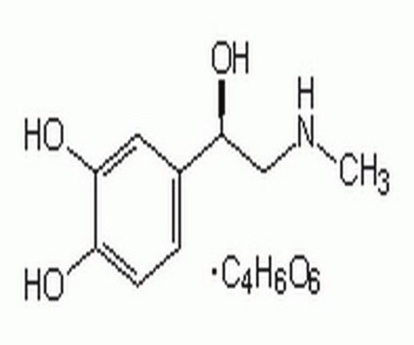 L-(#)-Epinephrine-(+)-bitart 1PC X 100MG pack 1X100MG