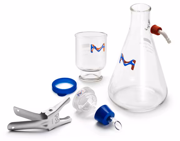 GLASS HOLDER 47MM SS SCREEN 300ML FUNNEL pack 1X1EA