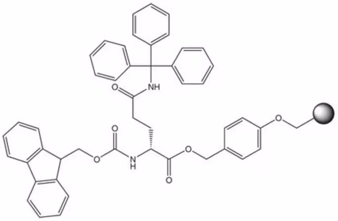 Fmoc-D-Gln(Trt)-Wang resin 100-200 pack 1X1EA
