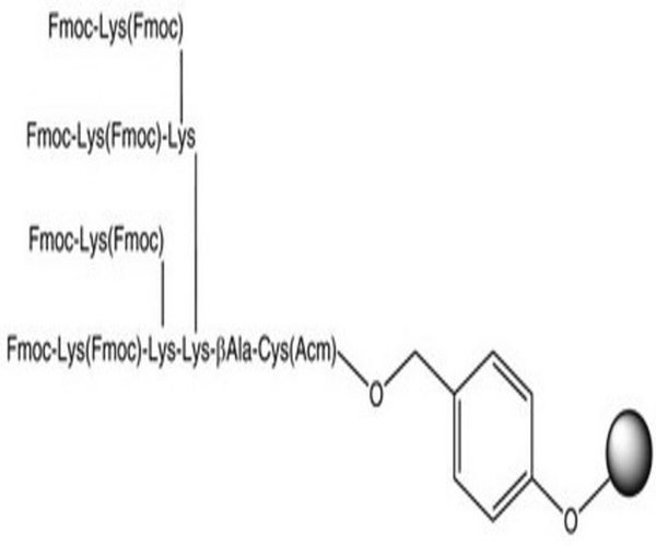 FMOC8-LYS4-LYS2-LYS-CYS(ACM)-BETA-ALA-WA pack 1X1EA