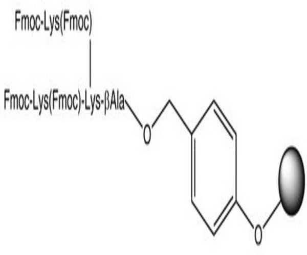 FMOC4-LYS2-LYS-BETA-ALA-WANG RESIN pack 1X1EA