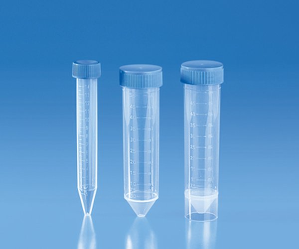 Tubo ensayo PP conico graduado, 15 ml, b/150 5 uds