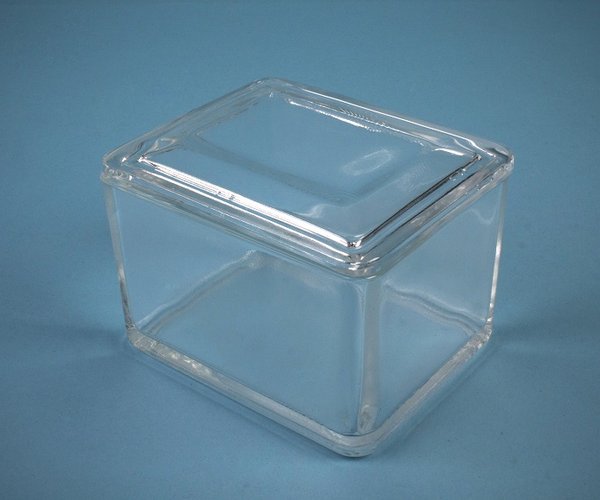 CUBETA TINCION C/TAPA, 85x105 MM