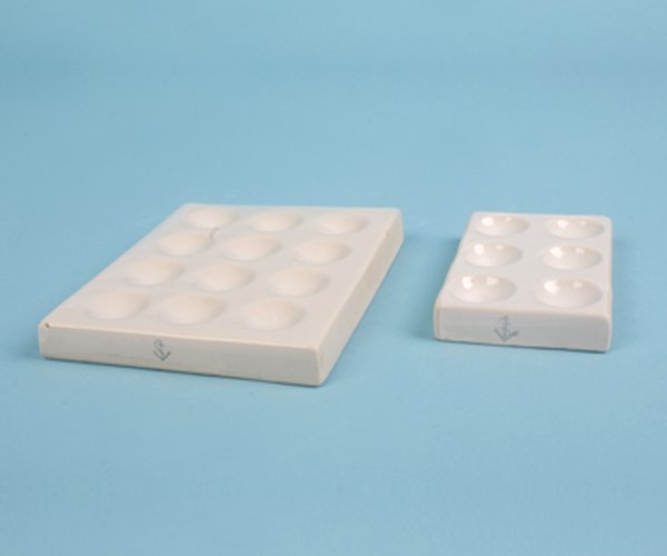 Placa porcelana, 12 cavidades