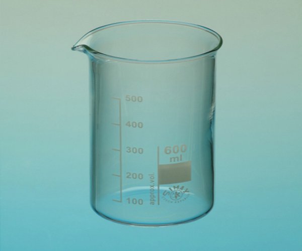 Vaso c/pico forma alta Simax, 250 ml 10 uds