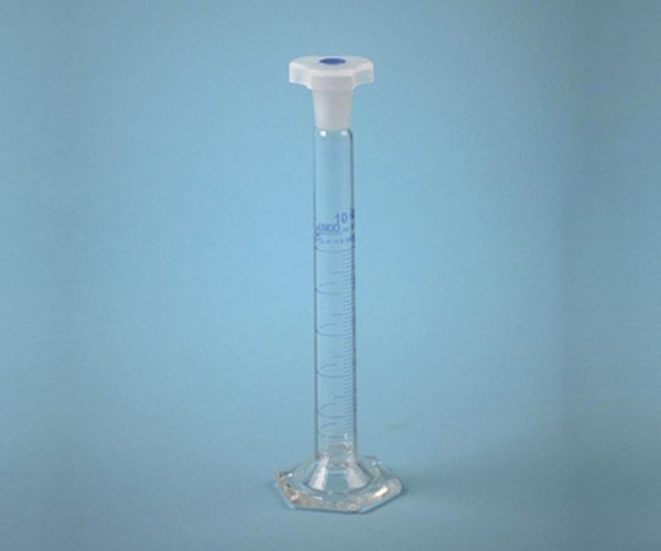 Probeta A azul esm. t/plastico, 10 ml