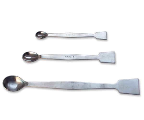 Espatula cuchara-plana reforzada, 125 mm  10 uds