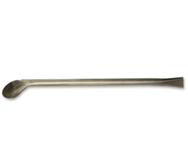 Espatula cuchara curva-plana, 195 mm