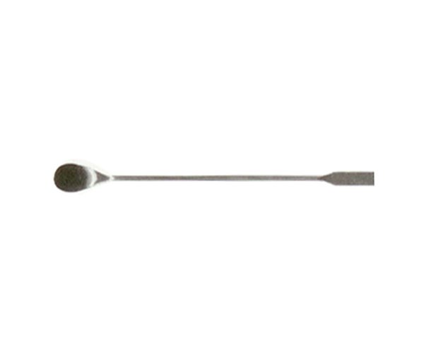 Espatula con cuchara, para analisis 235mm 10 uds