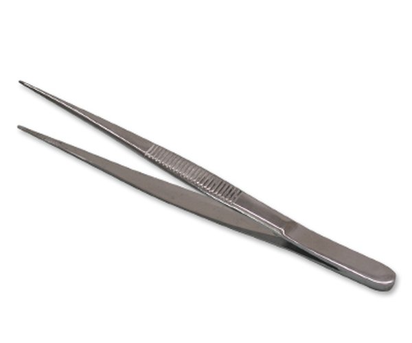 Pinzas diseccion punta fina, 140 mm  10 uds